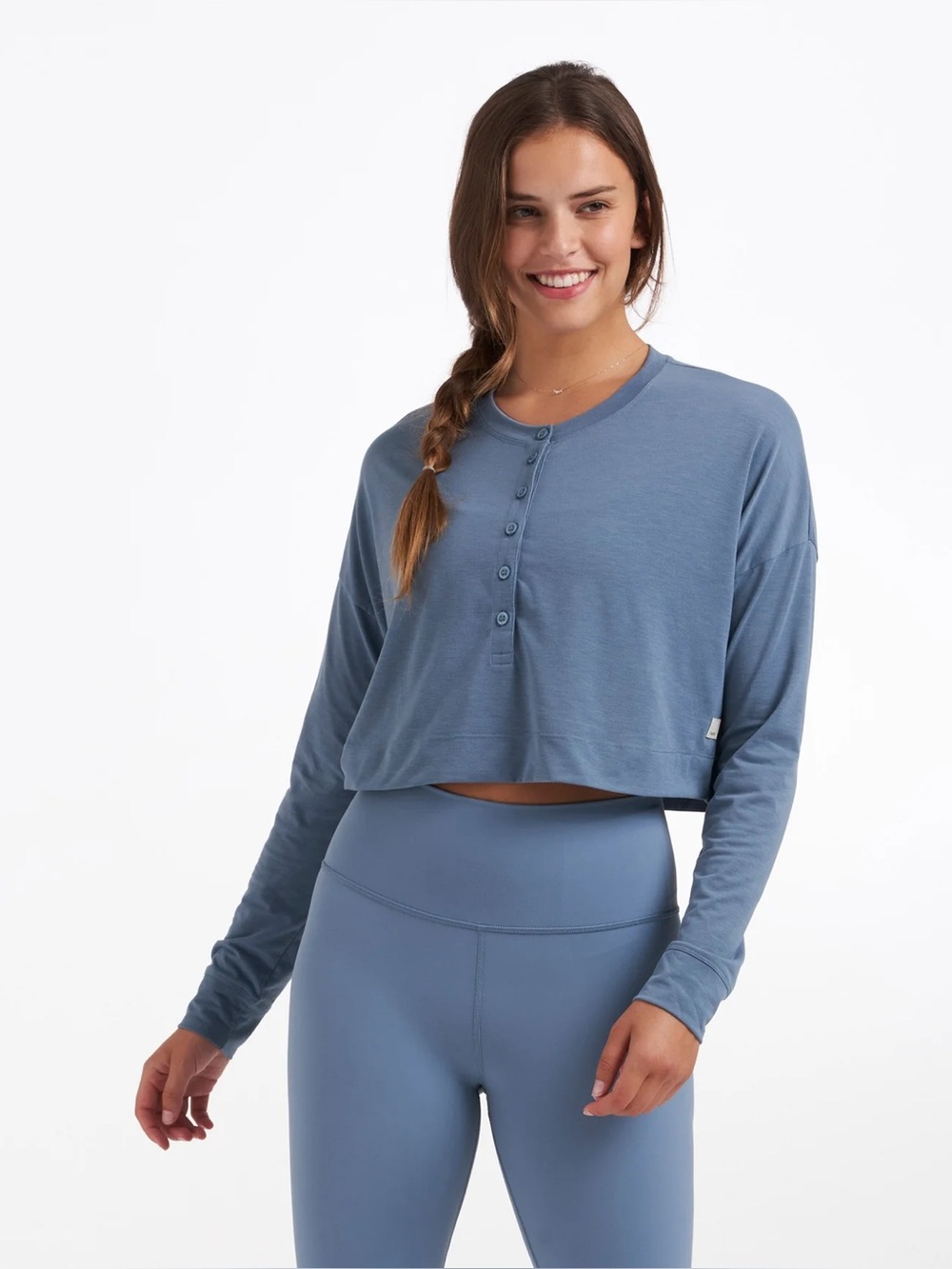 Vuori Avalon Henley - cloud - XL